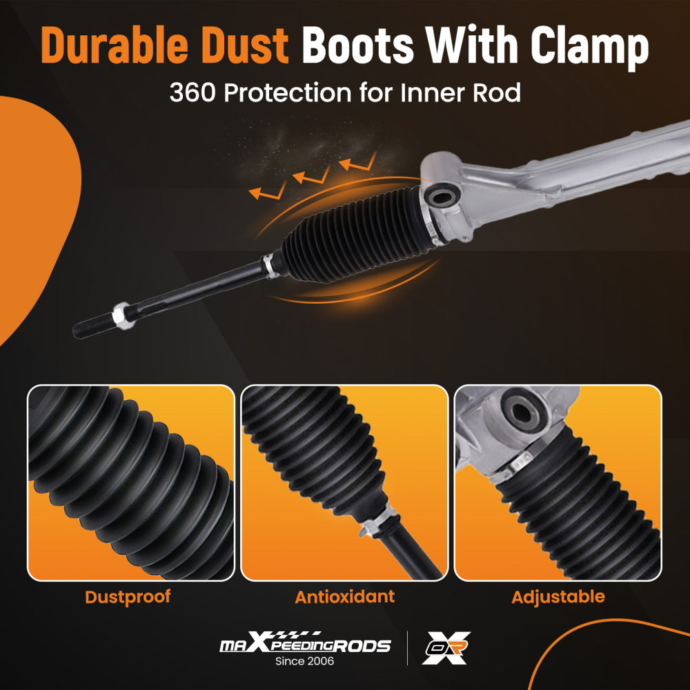 Power Steering RackPinion Assembly compatible for Ford Escape 2.3L 2.5L 3.0L 2007-2009