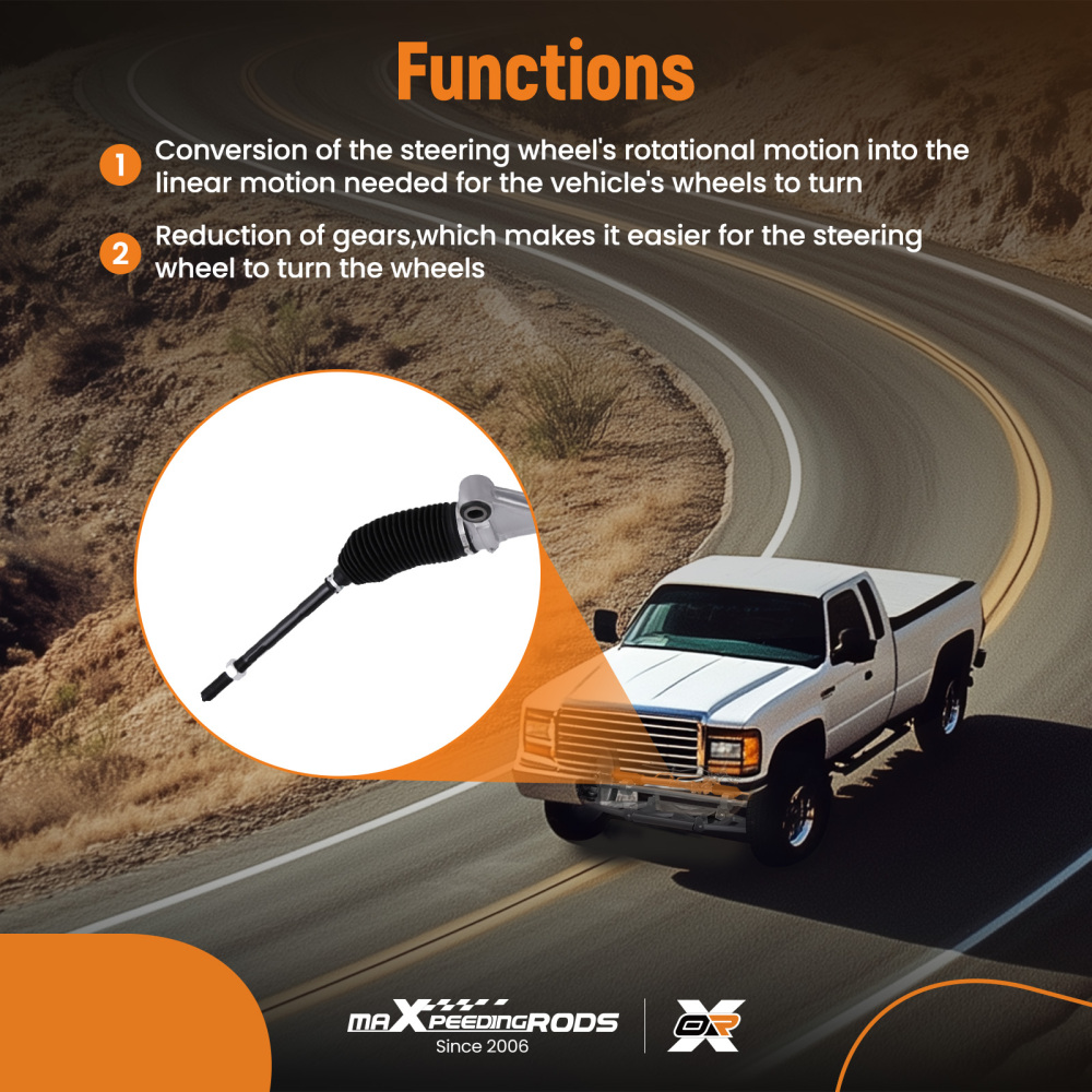 Power Steering RackPinion Assembly compatible for Ford Escape 2.3L 2.5L 3.0L 2007-2009