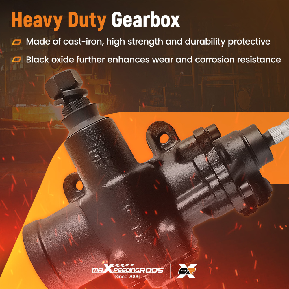 Power Steering Gear Box compatible for Dodge Ram 1500 2500 94-01 compatible for Chevy C1500 C2500 2000