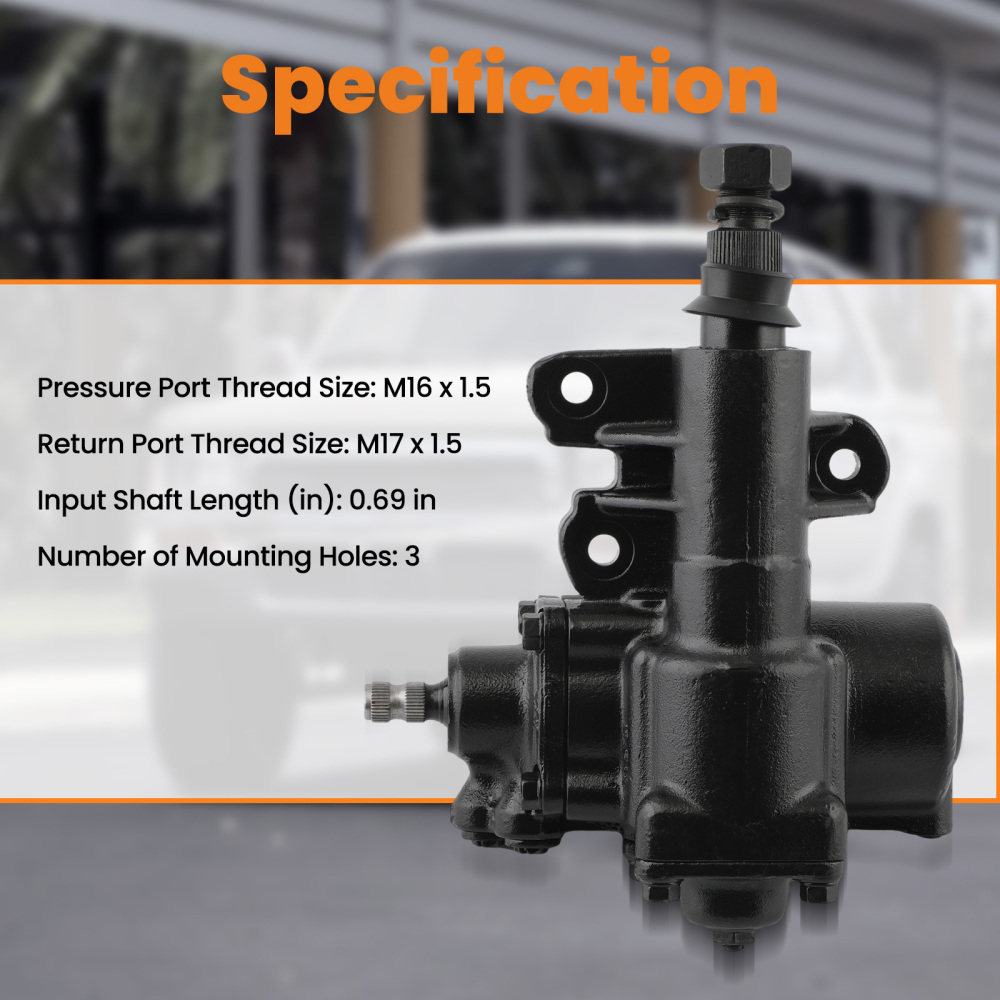 Power Steering Gear Box compatible for Toyota 4Runner 1989-1991 Pickup 1985-1991 4411035190