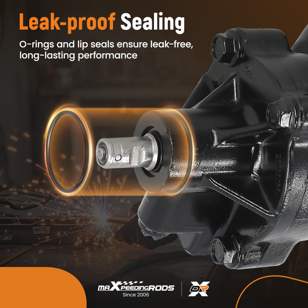 Power Steering Gearbox Gear Box compatible for Dodge Ram 2500 3500 4000 4WD Pickup 09-2012