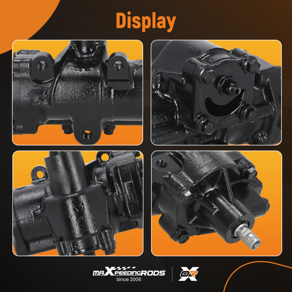 Power Steering Gearbox Gear Box compatible for Dodge Ram 2500 3500 4000 4WD Pickup 09-2012