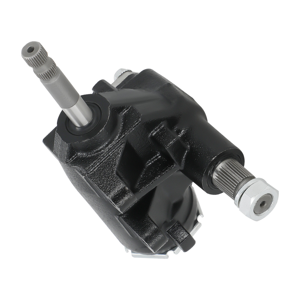 Manual Steering Gear Box w/ 3/4-30 Input Spline Black compatible for GM 1965-1991 91032277