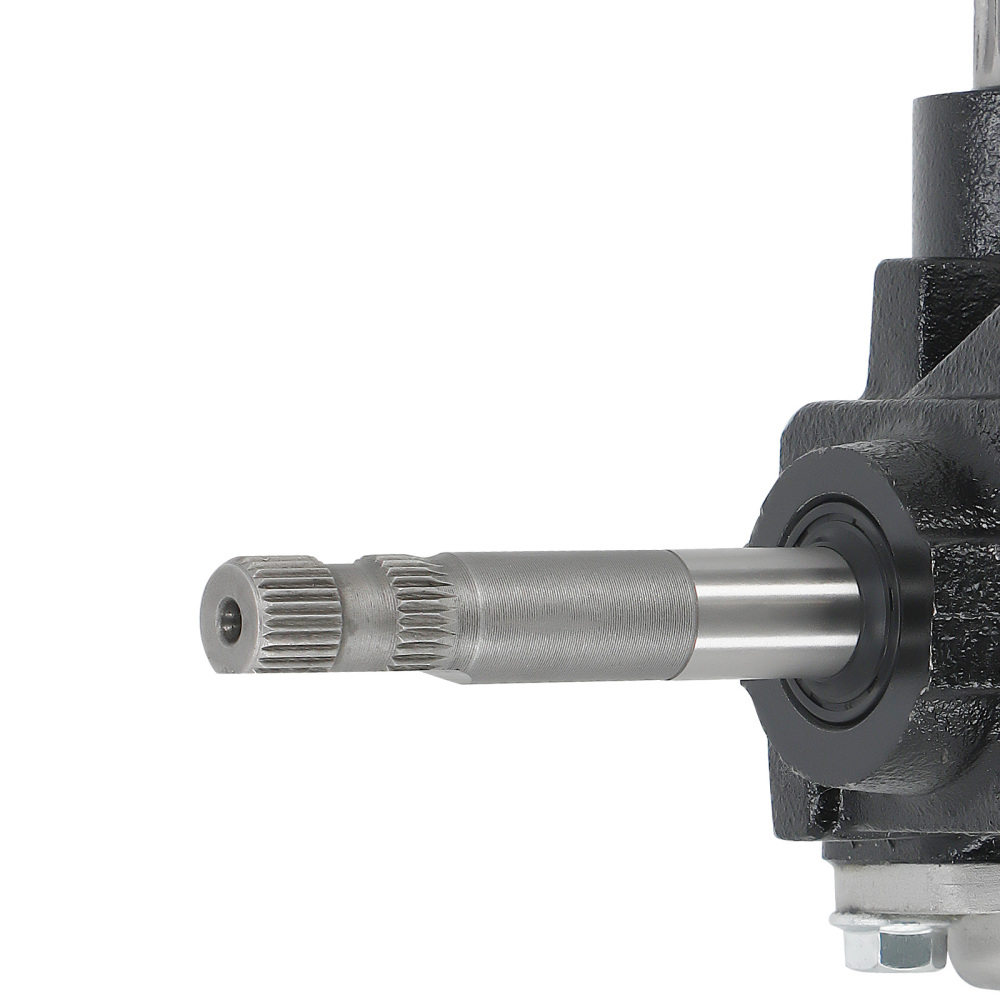 Manual Steering Gear Box w/ 3/4-30 Input Spline Black compatible for GM 1965-1991 91032277