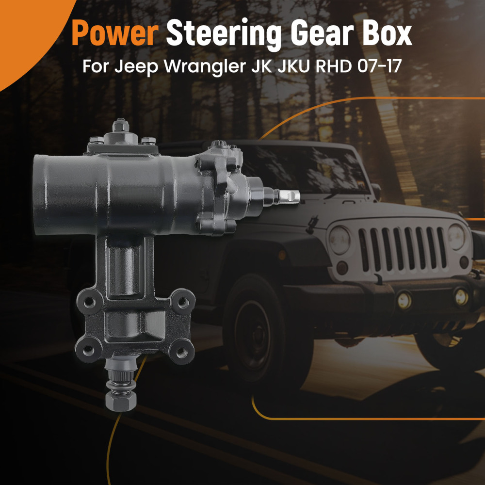 Power Steering Gear Box compatible for Jeep Wrangler JK JKU RHD 2007-2017 18200750-101