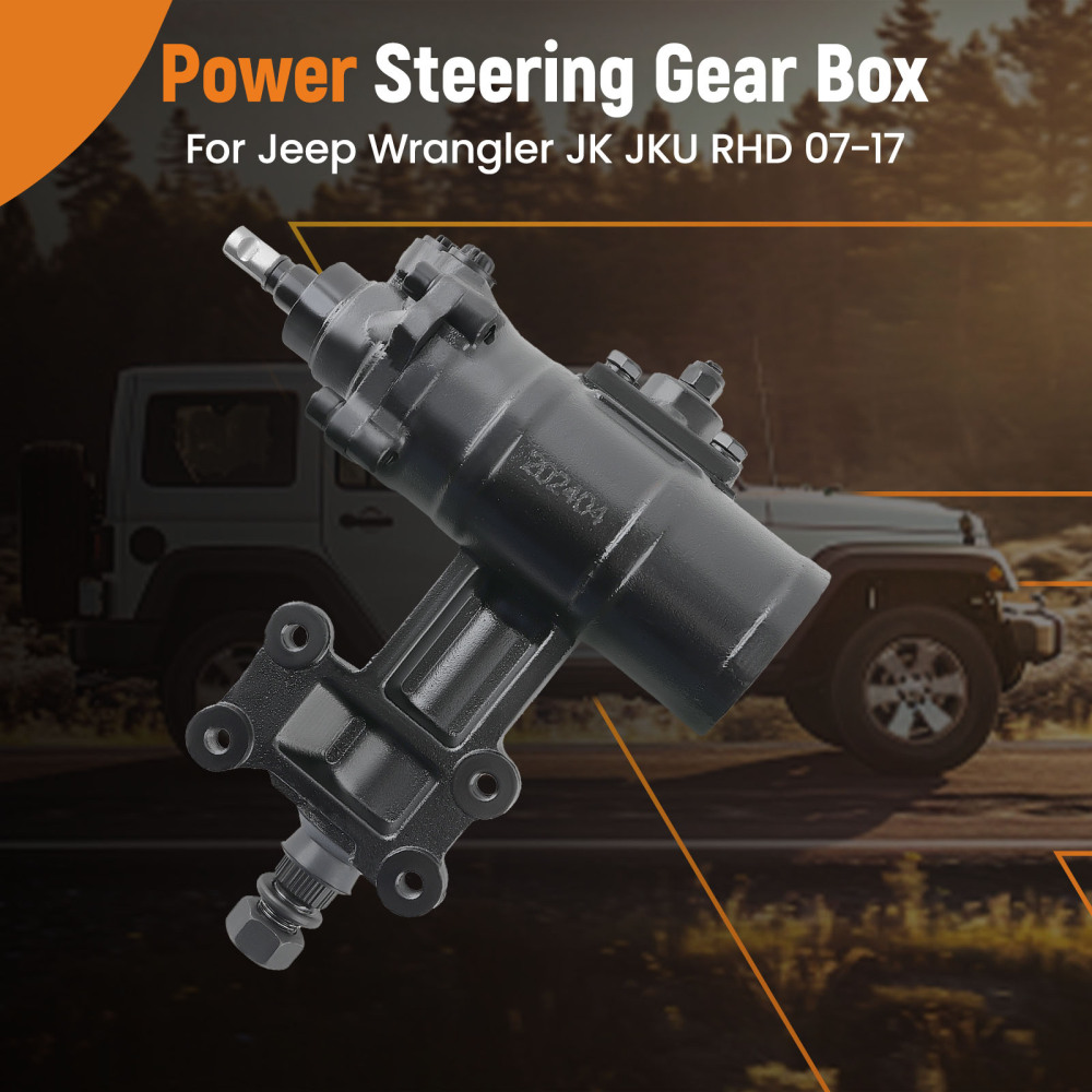 Power Steering Gear Box compatible for Jeep Wrangler JK JKU RHD 2007-2017 18200750-101