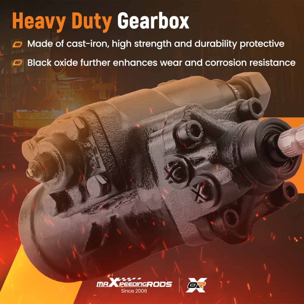 Power Steering Gear Box compatible for Dodge Ram 2500 3500 4000 1997-2002 4WD RWD 277585