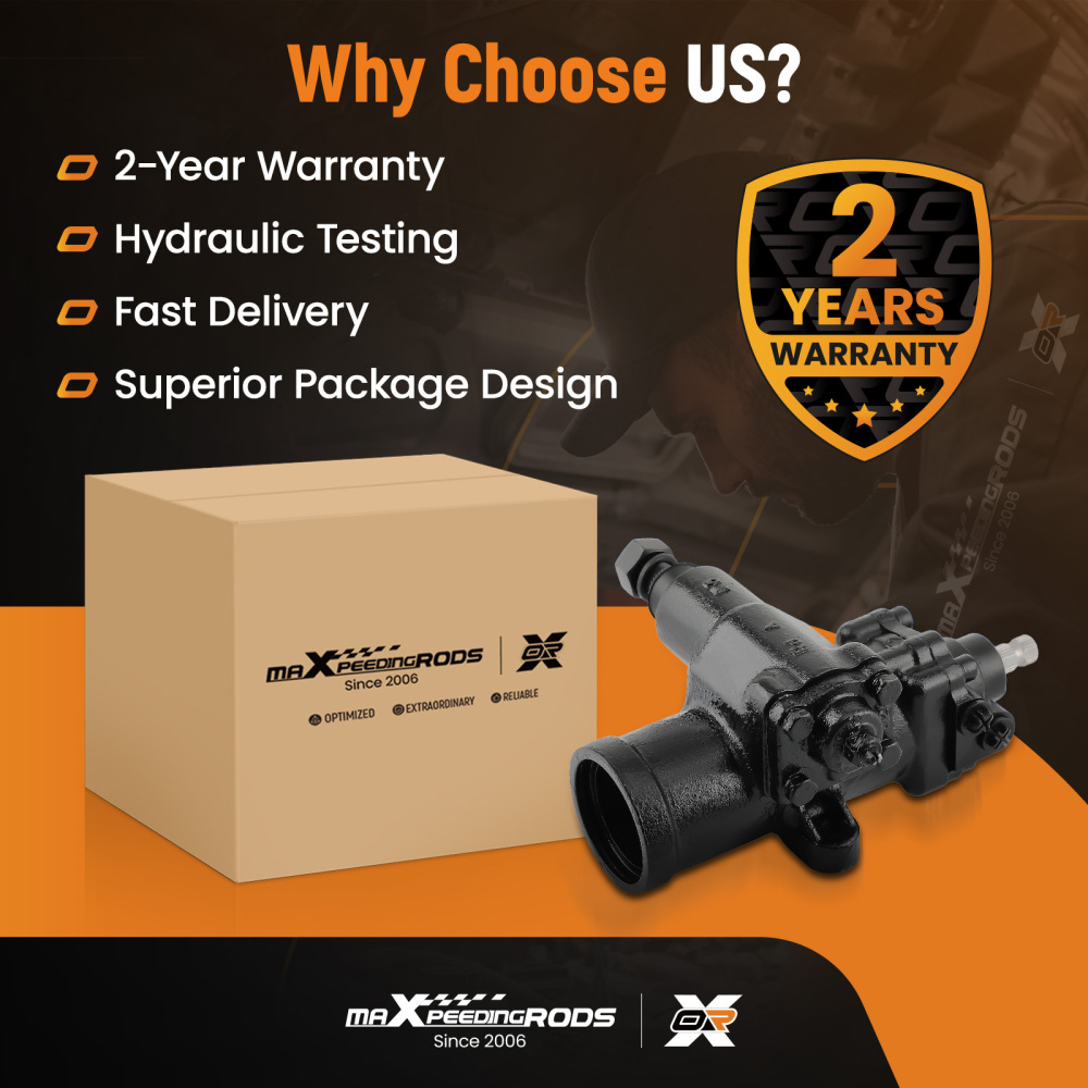 Power Steering Gear Box compatible for Dodge Ram 2500 3500 4000 1997-2002 4WD RWD 277585