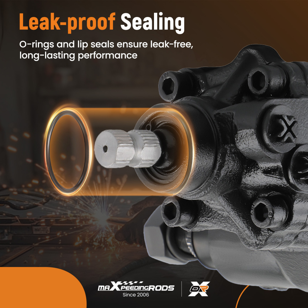 Power Steering Gear Box compatible for Dodge Ram 2500 3500 4000 1997-2002 4WD RWD 277585