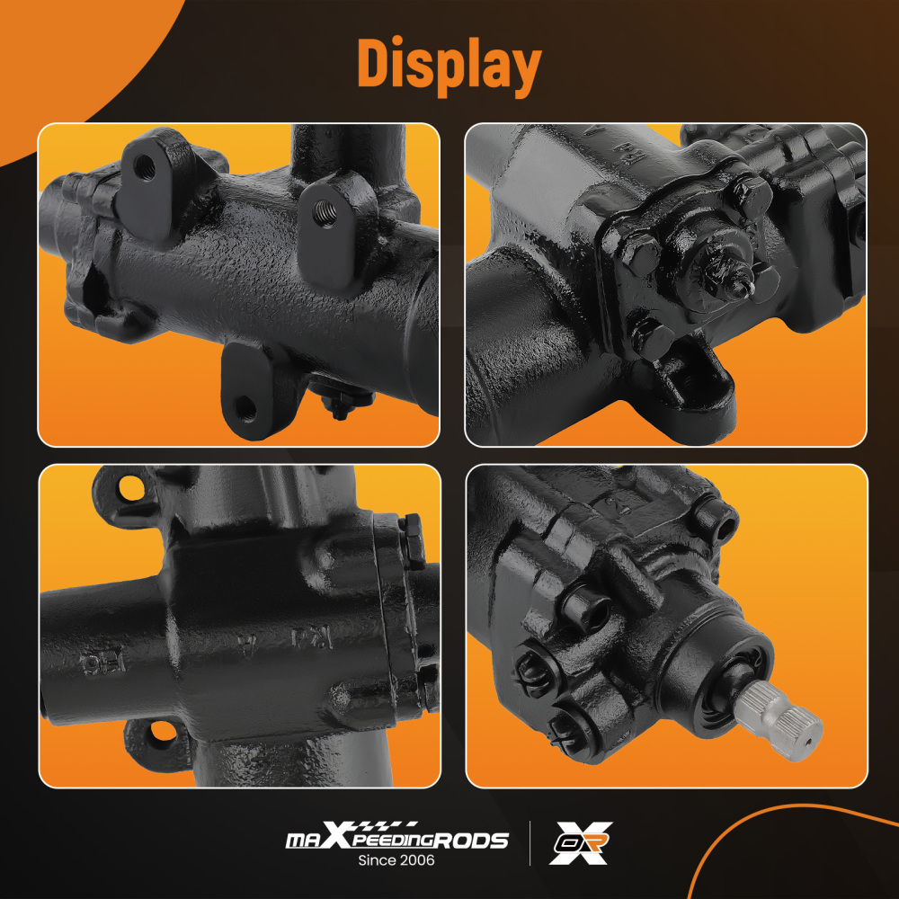 Power Steering Gear Box compatible for Dodge Ram 2500 3500 4000 1997-2002 4WD RWD 277585