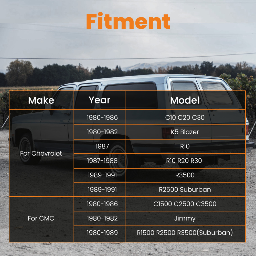 Power Steering Gear Box compatible for Chevy C10 C20 compatible for GMC C1500 C2500 R3500 Jimmy Trucks