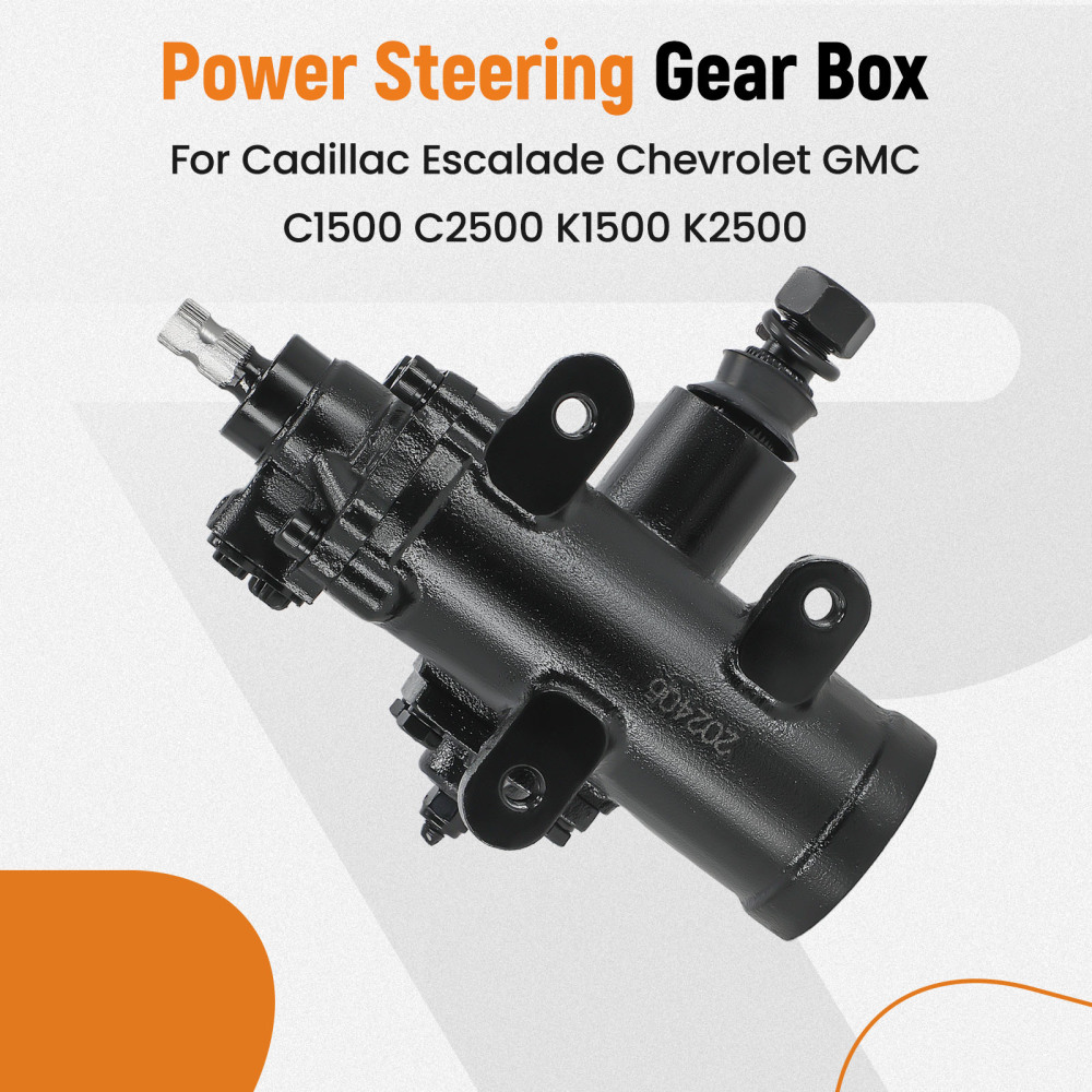 Power Steering Gear Box compatible for Chevy 1988-1999 compatible for GMC C1500 C2500 K1500 K2500 compatible for Suburban