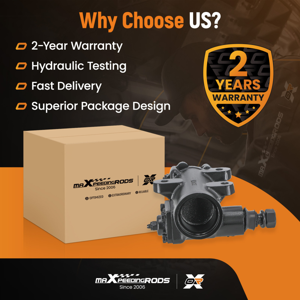 Power Steering Gear Box compatible for Chevy 1988-1999 compatible for GMC C1500 C2500 K1500 K2500 compatible for Suburban