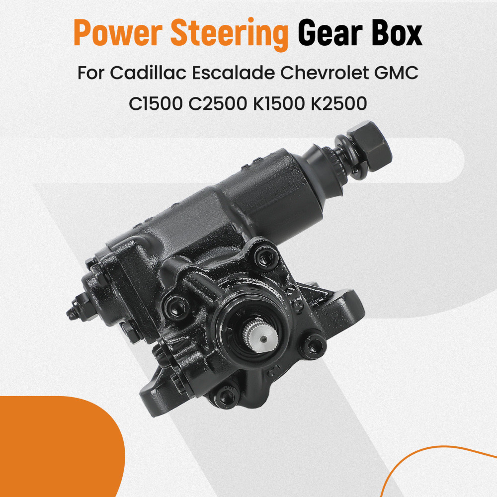 Power Steering Gear Box compatible for Chevy 1988-1999 compatible for GMC C1500 C2500 K1500 K2500 compatible for Suburban