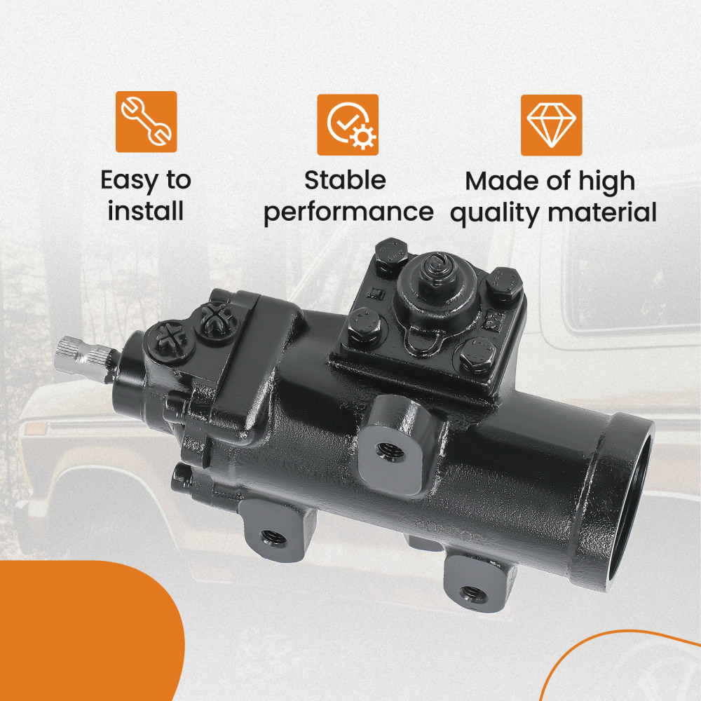 Power Steering Gear Box compatible for Chevy 1988-1999 compatible for GMC C1500 C2500 K1500 K2500 compatible for Suburban