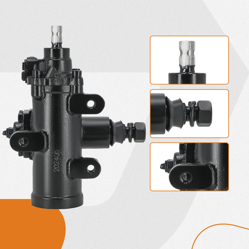 Power Steering Gear Box compatible for Chevy 1988-1999 compatible for GMC C1500 C2500 K1500 K2500 compatible for Suburban