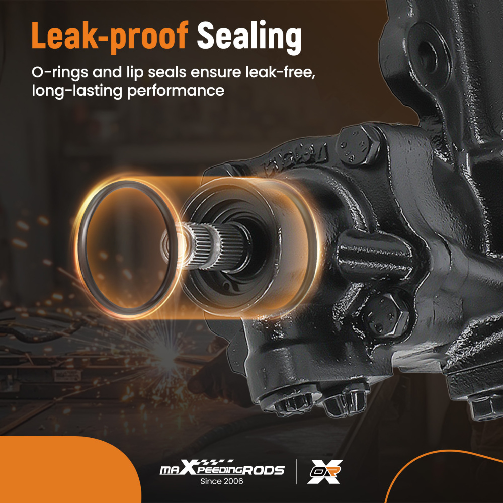 Power Steering Gear Box 27-8405 compatible for Nissan D21 1986-94 Pickup 1992-99 2.4L RWD