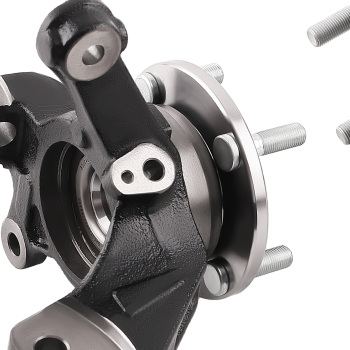 Front Left Right Wheel Bearing Hub Knuckle Assembly compatible for Nissan Versa Note 14-19