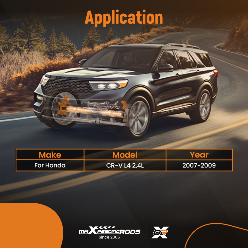 Front Passenger Hub Steering Knuckle compatible for Honda CR-V L4 2.4L 07-09 45255STKA00