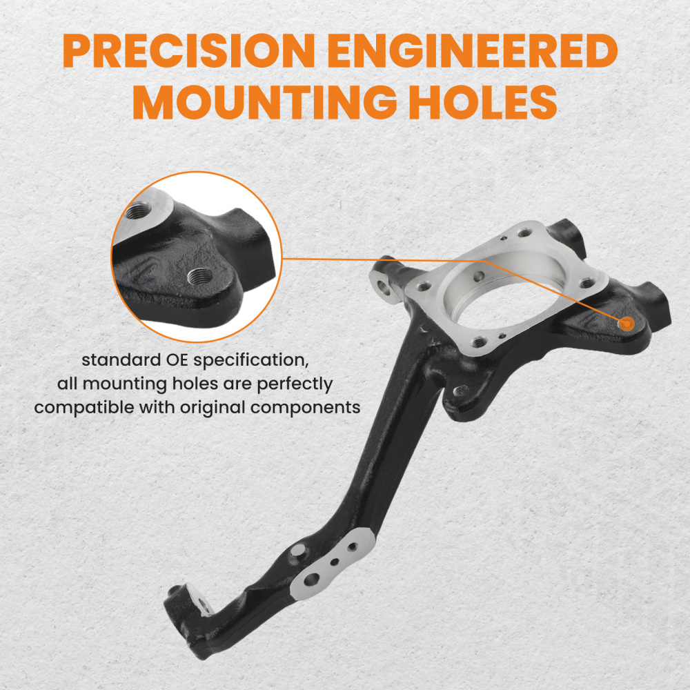 Front Right Steering Knuckle compatible for Toyota Tacoma 2005-2019 for 698-148 4321104060