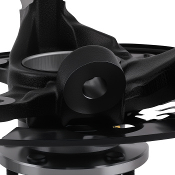 2x Front Steering Knuckles and Wheel Hub Bearings compatible for Toyota Camry Avalon 12-17