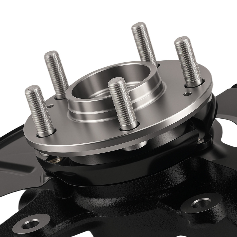 Front Driver Knuckle Assembly compatible for Hyundai Elantra GLS/SE 2007-2010 LK113 ABS