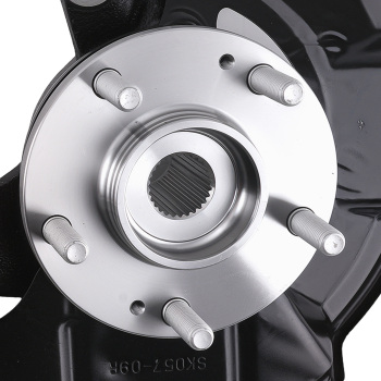 Driver Side Steering Knuckle compatible for Hyundai Elantra 2007-10 517152H100 With Hub