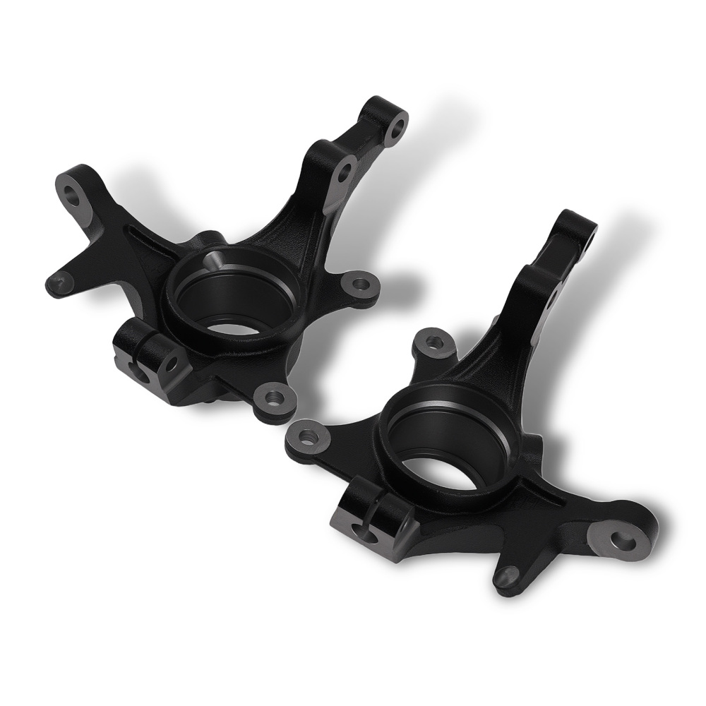 Front Driver Passenger Side Steering Knuckles compatible for Kia Soul 1.6L/2.0L 10-11