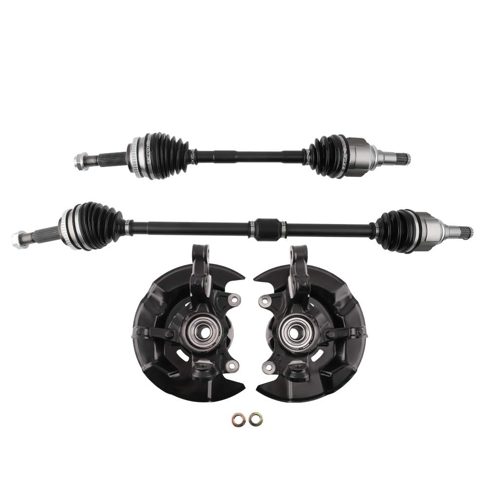 Steering Knuckles And CV Axle Shaft Set compatible for Toyota Matrix 1.8L 2009-2013 66-5224