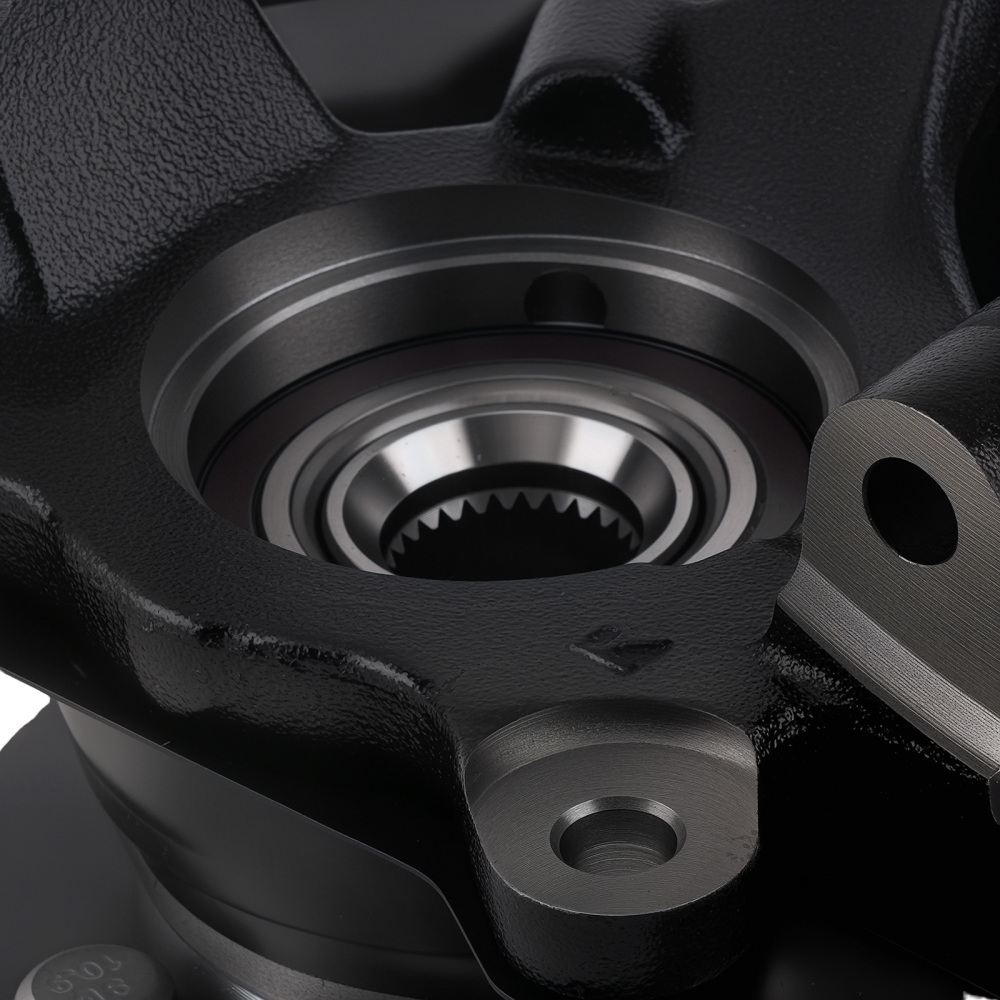 Front Right Steering Knuckle+Wheel Bearing Hub Assembly compatible for Jeep 7-17 compatible for Dodge 7-12