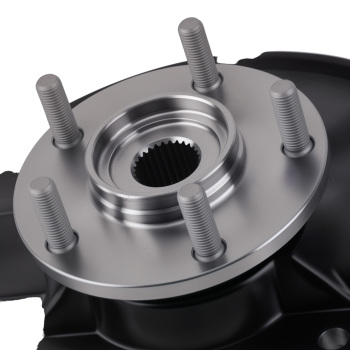 Front Right Steering Knuckle+Wheel Bearing Hub Assembly compatible for Jeep 7-17 compatible for Dodge 7-12