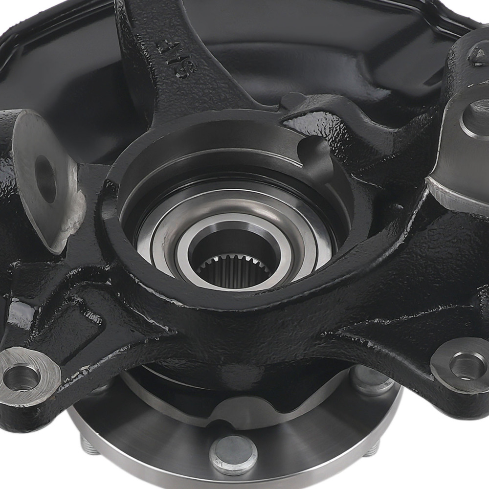 2x Front Wheel Hub Bearing Steering Knuckle Assembly compatible for Toyota Sienna 2004-2010