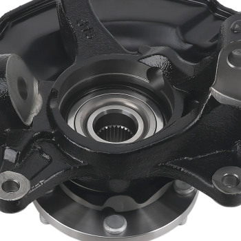 2x Front Wheel Hub Bearing Steering Knuckle Assembly compatible for Toyota Sienna 2004-2010