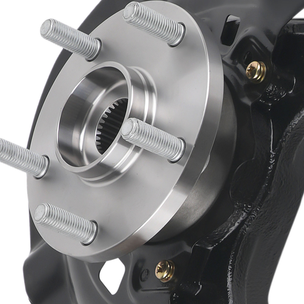 2x Front Wheel Hub Bearing Steering Knuckle Assembly compatible for Toyota Sienna 2004-2010