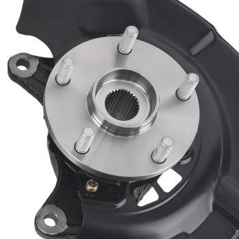 2x Front Wheel Hub Bearing Steering Knuckle Assembly compatible for Toyota Sienna 2004-2010