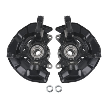 2x Front Wheel Hub Bearing Steering Knuckle Assembly compatible for Toyota Sienna 2004-2010
