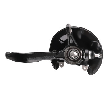 Front Steering Knuckle+Wheel Hub Bearing compatible for Honda Accord 2008-12 TSX 09-14