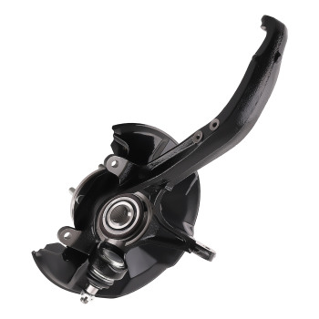 Front Steering Knuckle+Wheel Hub Bearing compatible for Honda Accord 2008-12 TSX 09-14