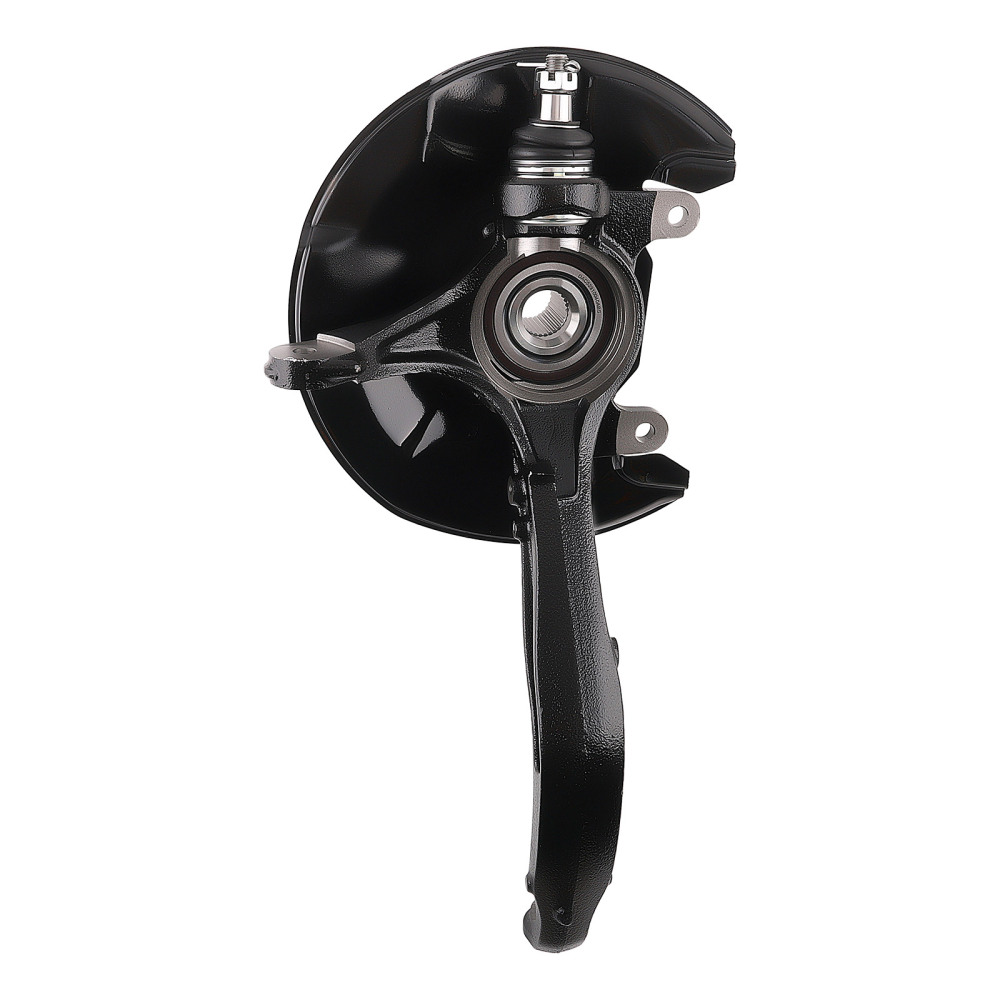 Front Steering Knuckle+Wheel Hub Bearing compatible for Honda Accord 2008-12 TSX 09-14