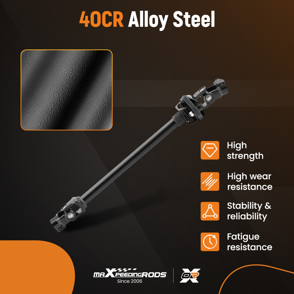 Steering Column Intermediate Shaft For 95 96-2002 compatible for Dodge Ram 1500 2500 3500 4WD