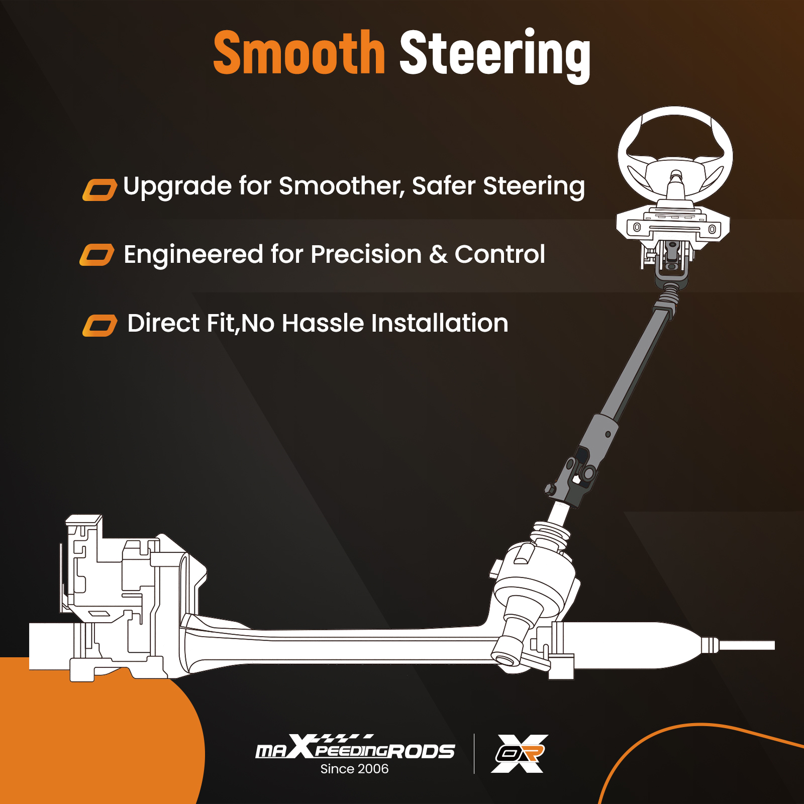 Steering Column Intermediate Shaft compatible for Dodge Ram