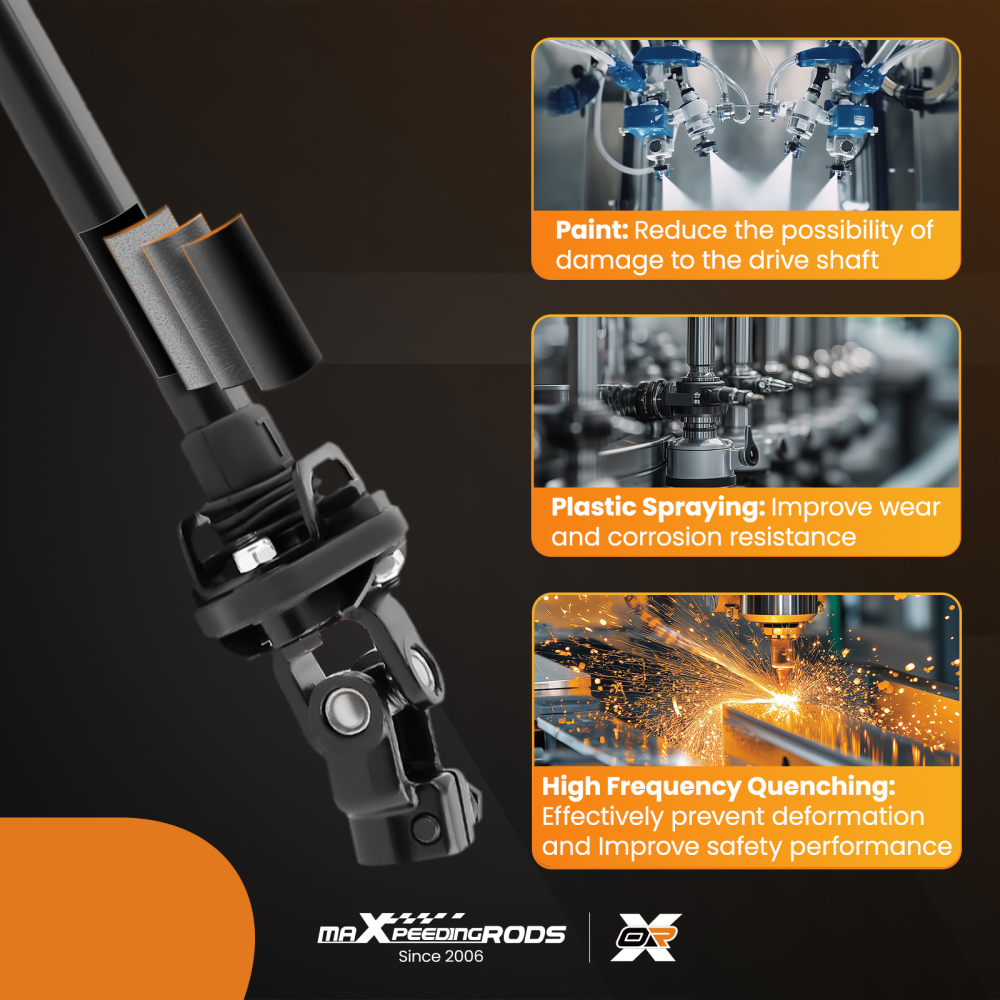 Steering Column Intermediate Shaft For 95 96-2002 compatible for Dodge Ram 1500 2500 3500 4WD