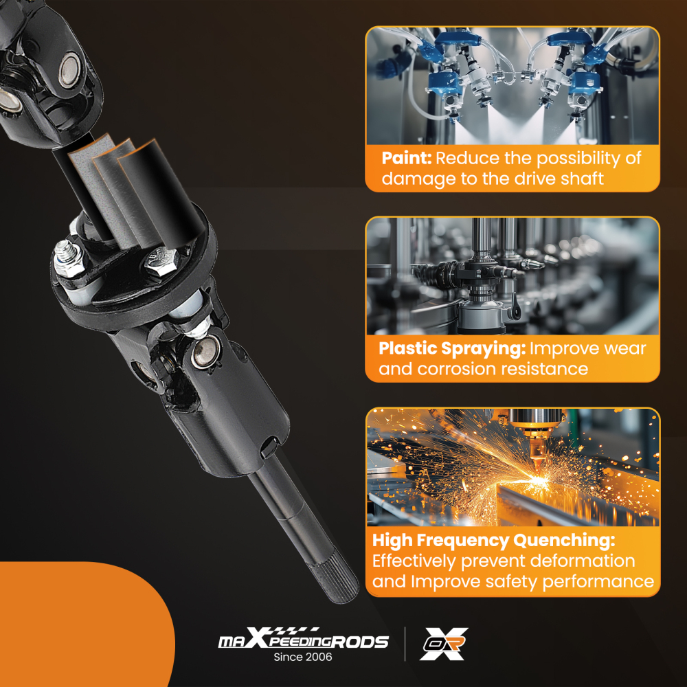 Lower Intermediate Steering Column Shaft w/ Coupler compatible for Suzuki Vitara/Compatible for Chevy Tracker