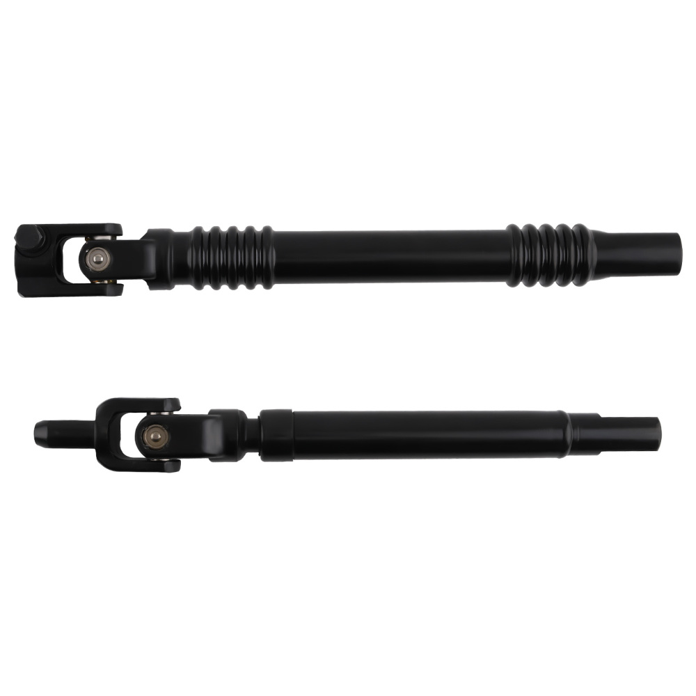 2Pc Steel Steering Shaft compatible for Cadillac Escalade Compatible for Chevrolet Avalanche 02-06