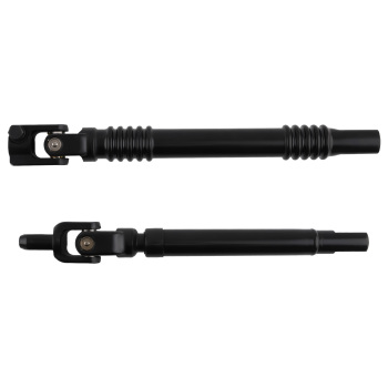 2Pc Steel Steering Shaft compatible for Cadillac Escalade Compatible for Chevrolet Avalanche 02-06