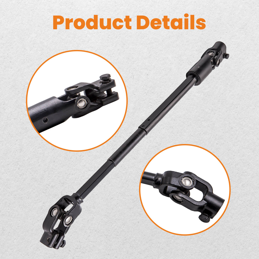 Lower Power Steering Shaft compatible for Jeep Cherokee 1984-1994 compatible for Jeep Comanche