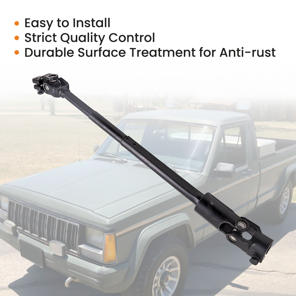 Lower Power Steering Shaft compatible for Jeep Cherokee 1984-1994 compatible for Jeep Comanche