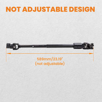 Power Steering Shaft compatible for Jeep Cherokee XJ 1984-1994 JCXJ84 4713943