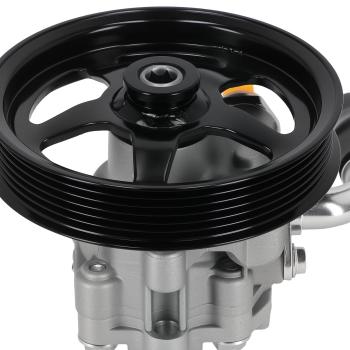 Power Steering Pump w/Pulley compatible for Chevrolet Caprice Pontiac G8 2009-2012