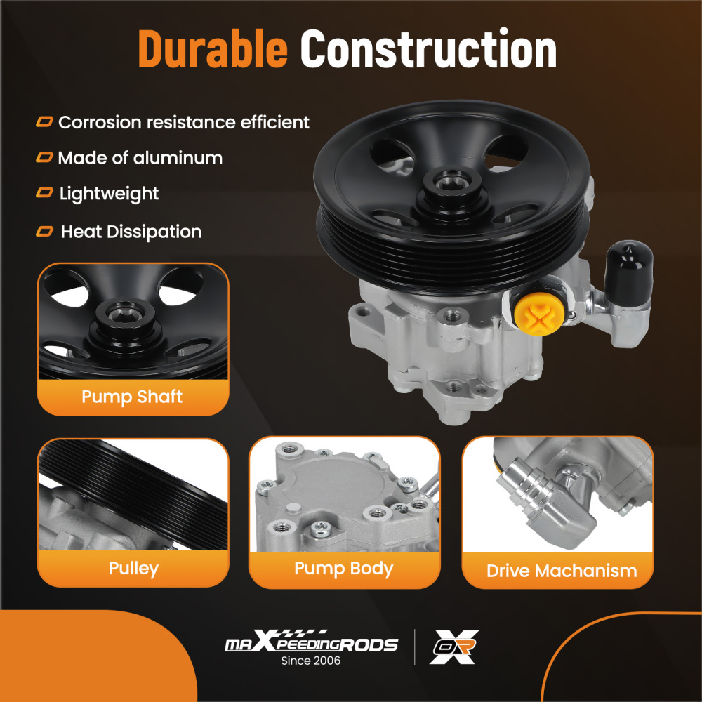Power Steering Pump Assembly compatible for Mercedes ML320 ML350 1998-2004 0024668201